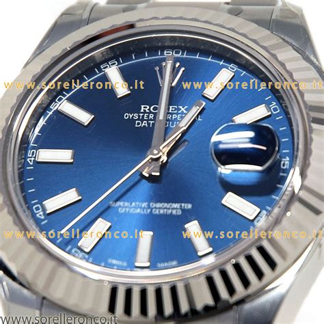 orologio rolex ghiera blu cerco|prezzo rolex.